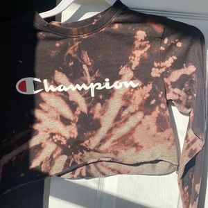 champion cropped tee